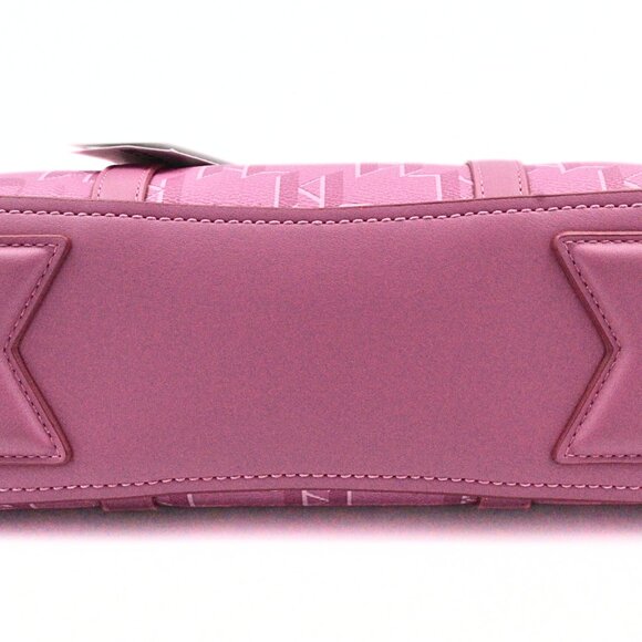 Karl Lagerfeld Interstellar K/Ikonik Pink Leather Tote Handbag - Picture 10 of 16